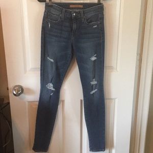 Joe’s skinny ripped jeans